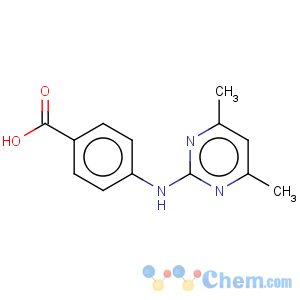 CAS No:81261-97-4 Benzoic acid,4-[(4,6-dimethyl-2-pyrimidinyl)amino]-