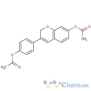CAS No:81267-66-5 [4-(7-acetyloxy-2H-chromen-3-yl)phenyl] acetate