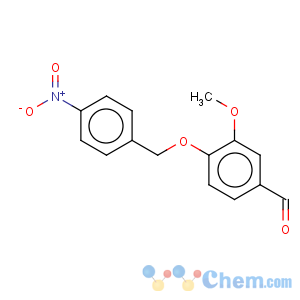 CAS No:81307-09-7 Benzaldehyde,3-methoxy-4-[(4-nitrophenyl)methoxy]-