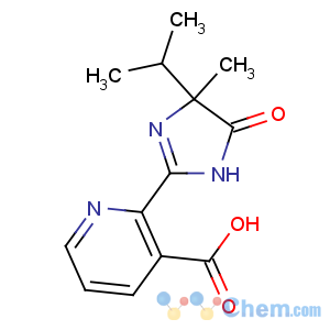 CAS No:81334-34-1 2-(4-methyl-5-oxo-4-propan-2-yl-1H-imidazol-2-yl)pyridine-3-carboxylic<br />acid