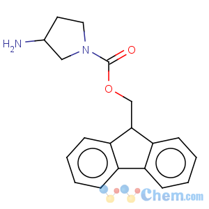 CAS No:813412-37-2 1-Pyrrolidinecarboxylicacid, 3-amino-, 9H-fluoren-9-ylmethyl ester