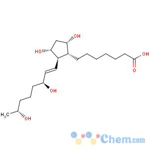 CAS No:81371-59-7 Prost-13-en-1-oic acid,9,11,15,19-tetrahydroxy-, (9a,11a,13E,15S,19R)- (9CI)