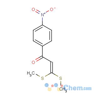 CAS No:81375-97-5 3,3-bis(methylsulfanyl)-1-(4-nitrophenyl)prop-2-en-1-one