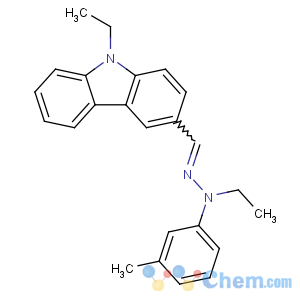 CAS No:81380-24-7 N-ethyl-N-[(9-ethylcarbazol-3-yl)methylideneamino]-3-methylaniline