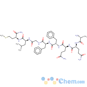 CAS No:81381-50-2 Substance P,1-de-L-arginine-2-de-L-proline-3-de-L-lysine-4-D-alanine- (9CI)