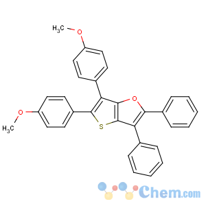 CAS No:81385-77-5 5,6-bis(4-methoxyphenyl)-2,3-diphenylthieno[3,2-b]furan