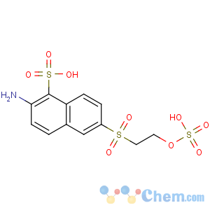CAS No:81417-89-2 2-amino-6-(2-sulfooxyethylsulfonyl)naphthalene-1-sulfonic acid