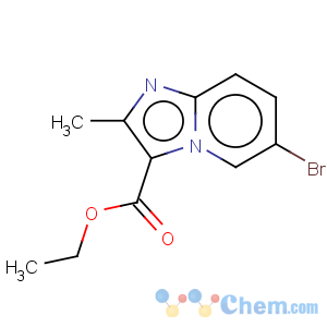 CAS No:81438-56-4 6-bromo-2-methyl-imidazo[1,2-a]pyridine-3-carboxylic acid ethyl ester