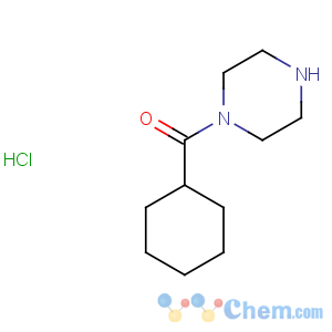 CAS No:81486-91-1 Methanone,cyclohexyl-1-piperazinyl-, hydrochloride (1:1)