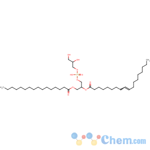 CAS No:81490-05-3 [1-[2,<br />3-dihydroxypropoxy(hydroxy)phosphoryl]oxy-3-hexadecanoyloxypropan-2-yl]<br />(Z)-octadec-9-enoate