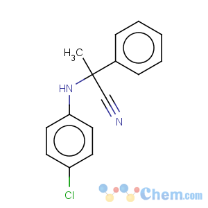 CAS No:81512-04-1 2-(4-Chloro-phenylamino)-2-phenyl-propionitrile