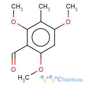 CAS No:81574-58-5 Benzaldehyde,2,4,6-trimethoxy-3-methyl-