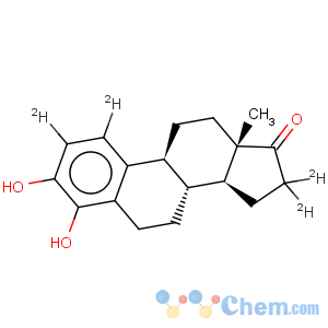 CAS No:81586-98-3 Estra-1,3,5(10)-trien-17-one-1,2,16,16-d4,3,4-dihydroxy-