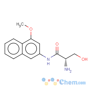 CAS No:81607-67-2 Propanamide,2-amino-3-hydroxy-N-(4-methoxy-2-naphthalenyl)-, (2S)-