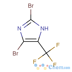 CAS No:81654-02-6 2,4-dibromo-5-(trifluoromethyl)-1H-imidazole