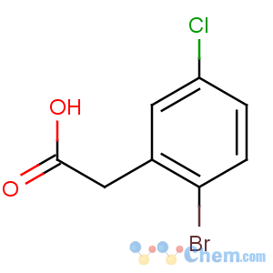 CAS No:81682-38-4 2-(2-bromo-5-chlorophenyl)acetic acid