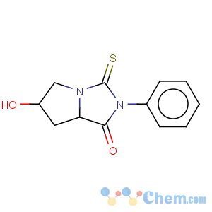 CAS No:81703-65-3 1H-Pyrrolo[1,2-c]imidazol-1-one,hexahydro-6-hydroxy-2-phenyl-3-thioxo-