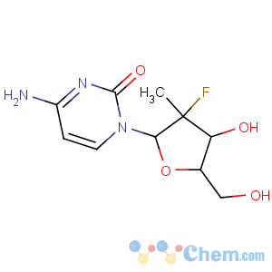 CAS No:817204-33-4 4-amino-1-[(2R,3R,4R,<br />5R)-3-fluoro-4-hydroxy-5-(hydroxymethyl)-3-methyloxolan-2-yl]pyrimidin-<br />2-one