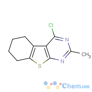 CAS No:81765-97-1 4-chloro-2-methyl-5,6,7,8-tetrahydro-[1]benzothiolo[2,3-d]pyrimidine