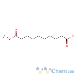 CAS No:818-88-2 Decanedioic acid,1-methyl ester