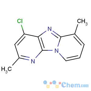 CAS No:81810-13-1 Dipyrido[1,2-a:3',2'-d]imidazole,4-chloro-2,6-dimethyl- (9CI)