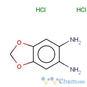 CAS No:81864-15-5 1,3-Benzodioxole-5,6-diamine,hydrochloride (1:2)