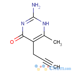 CAS No:81887-01-6 2-amino-6-methyl-5-prop-2-ynyl-1H-pyrimidin-4-one