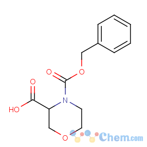 CAS No:819078-65-4 (3S)-4-phenylmethoxycarbonylmorpholine-3-carboxylic acid