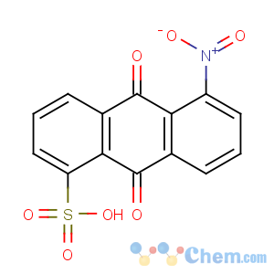 CAS No:82-50-8 5-nitro-9,10-dioxoanthracene-1-sulfonic acid
