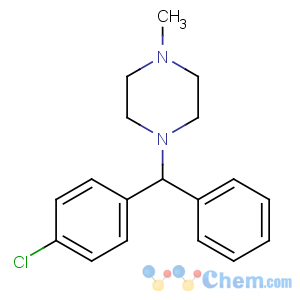 CAS No:82-93-9 1-[(4-chlorophenyl)-phenylmethyl]-4-methylpiperazine