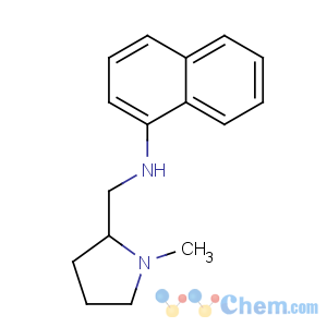 CAS No:82160-07-4 N-[[(2S)-1-methylpyrrolidin-2-yl]methyl]naphthalen-1-amine