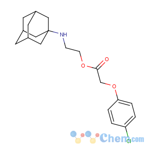 CAS No:82168-26-1 2-(1-adamantylamino)ethyl 2-(4-chlorophenoxy)acetate