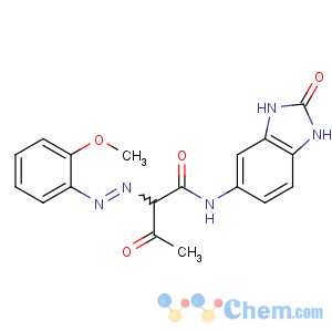 CAS No:82199-12-0 2-[(2-methoxyphenyl)diazenyl]-3-oxo-N-(2-oxo-1,<br />3-dihydrobenzimidazol-5-yl)butanamide