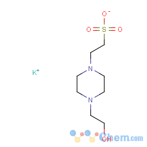 CAS No:82207-62-3 1-Piperazineethanesulfonicacid, 4-(2-hydroxyethyl)-, potassium salt (1:1)