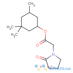 CAS No:82209-39-0 (3,3,5-trimethylcyclohexyl) 2-(2-oxopyrrolidin-1-yl)acetate