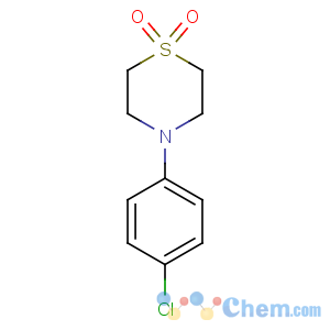 CAS No:82222-74-0 4-(4-chlorophenyl)-1,4-thiazinane 1,1-dioxide