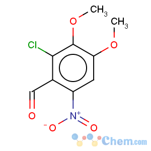 CAS No:82330-54-9 Benzaldehyde,2-chloro-3,4-dimethoxy-6-nitro-