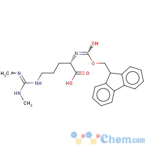 CAS No:823780-66-1 (2S)-5-[[(E)-N,N'-dimethylcarbamimidoyl]amino]-2-(9H-fluoren-9-ylmethoxycarbonylamino)pentanoic acid