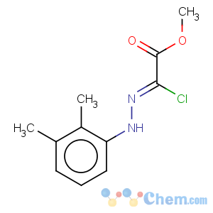 CAS No:82417-85-4 Acetic acid,2-chloro-2-[2-(2,3-dimethylphenyl)hydrazinylidene]-, methyl ester