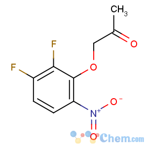 CAS No:82419-32-7 1-(2,3-difluoro-6-nitrophenoxy)propan-2-one