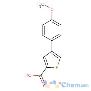 CAS No:82437-74-9 4-(4-methoxyphenyl)thiophene-2-carboxylic acid