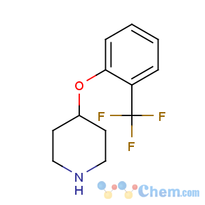 CAS No:824390-04-7 4-[2-(trifluoromethyl)phenoxy]piperidine