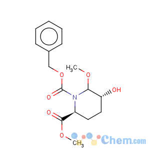 CAS No:824943-45-5 1,2-Piperidinedicarboxylicacid, 5-hydroxy-6-methoxy-, 2-methyl 1-(phenylmethyl) ester, (2S,5R)-
