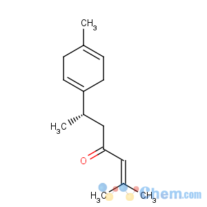 CAS No:82508-15-4 2-Hepten-4-one,2-methyl-6-(4-methyl-2,4-cyclohexadien-1-yl)-