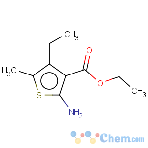 CAS No:82546-91-6 2-Amino-4-ethyl-5-methyl-thiophene-3-carboxylic acid ethyl ester