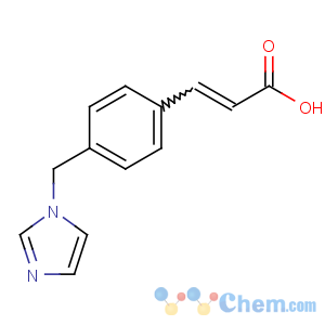 CAS No:82571-53-7 (E)-3-[4-(imidazol-1-ylmethyl)phenyl]prop-2-enoic acid