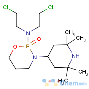 CAS No:82576-63-4 2H-1,3,2-Oxazaphosphorin-2-amine,N,N-bis(2-chloroethyl)tetrahydro-3-(2,2,6,6-tetramethyl-4-piperidinyl)-,2-oxide