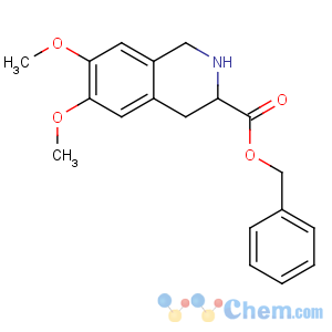 CAS No:82586-59-2 benzyl 6,7-dimethoxy-1,2,3,4-tetrahydroisoquinoline-3-carboxylate