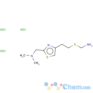 CAS No:82586-74-1 2-(Dimethylaminomethyl)-4-(2-aminomethylthiomethyl)thiazole trihydrochloride