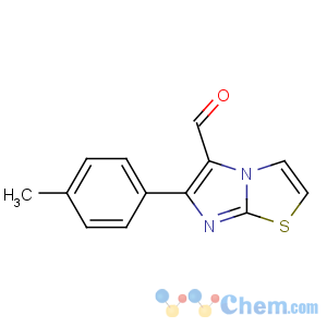 CAS No:82588-42-9 6-(4-methylphenyl)imidazo[2,1-b][1,3]thiazole-5-carbaldehyde